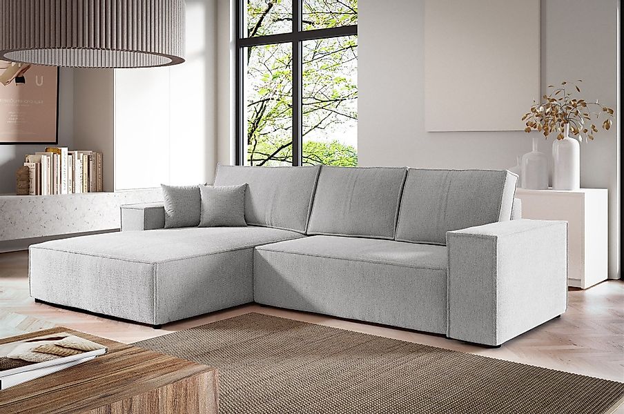 Fun Möbel Ecksofa Schlafsofa Sofa LEVIO günstig online kaufen