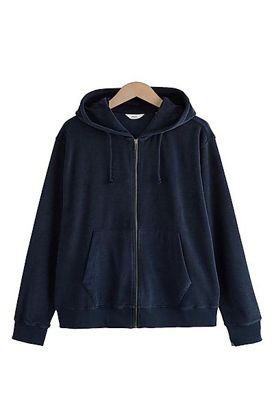 Next Kapuzenpullover Frottee-Hoodie mit durchgehendem Reißverschluss (1-tlg günstig online kaufen