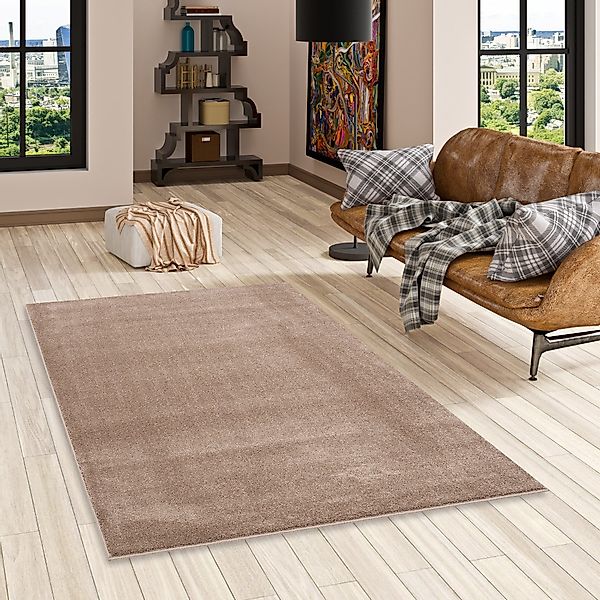 Pergamon Veloursteppich Luxus Soft-Velours Teppich Verona, günstig online kaufen