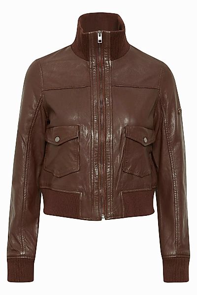 OXMO Lederjacke OXDENNY Modische Jacke im Piloten-Stil günstig online kaufen