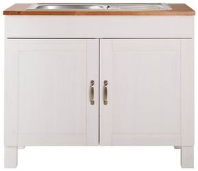 Home affaire Spülenschrank "Alby" Breite 100 cm, 1 Fach günstig online kaufen