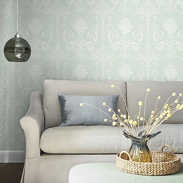 LAURA ASHLEY Vliestapete Josette, gemustert, FSC® günstig online kaufen
