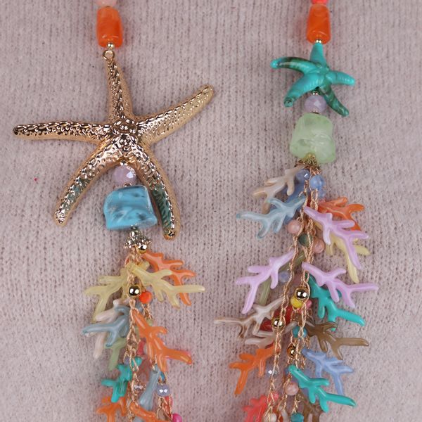 MIRROSI Lange Kette Damen Halskette mit günstig online kaufen