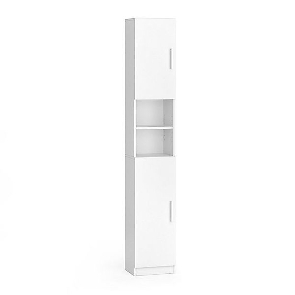 Vicco Badschrank Luis Weiß 32 x 190 cm günstig online kaufen