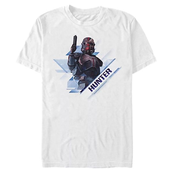 Star Wars - The Clone Wars - Hunter Angled - Männer T-Shirt günstig online kaufen