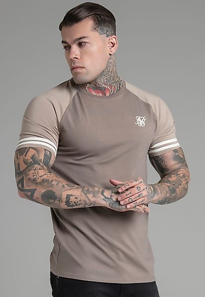 Siksilk T-Shirt SikSilk Herren Beige Raglan günstig online kaufen