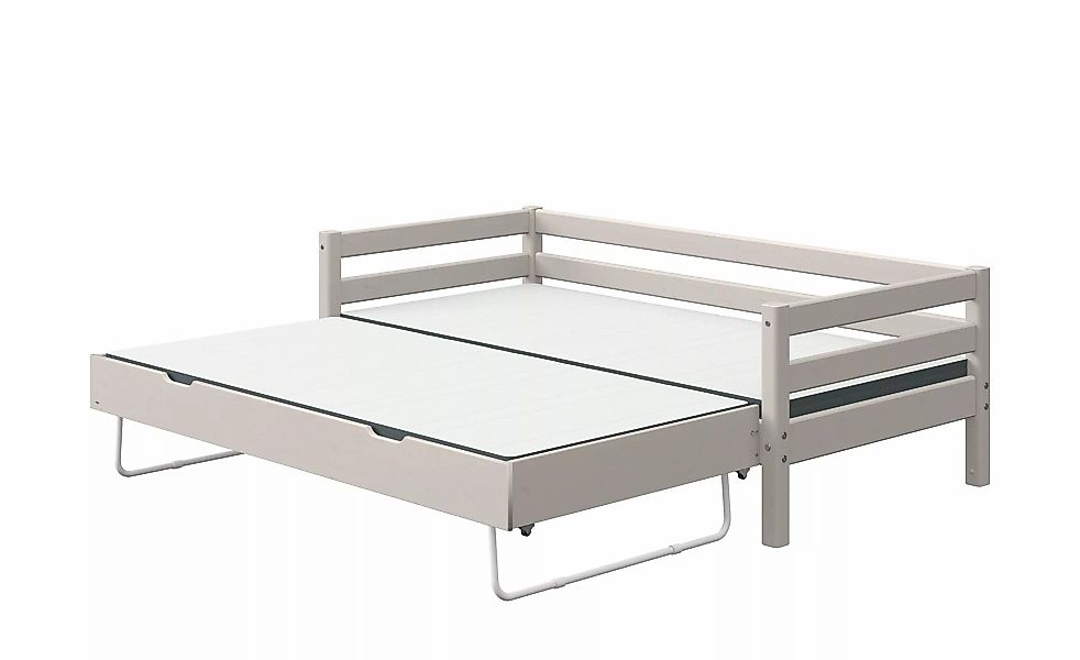 FLEXA Bett mit Ausziehbett  Flexa Classic ¦ grau ¦ Maße (cm): B: 100 H: 67 günstig online kaufen