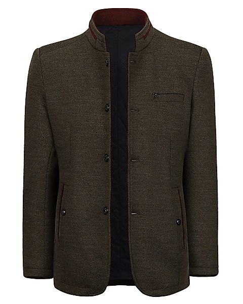 Allthemen Kurzmantel Herren Manteljacke mit Stehkragen günstig online kaufen
