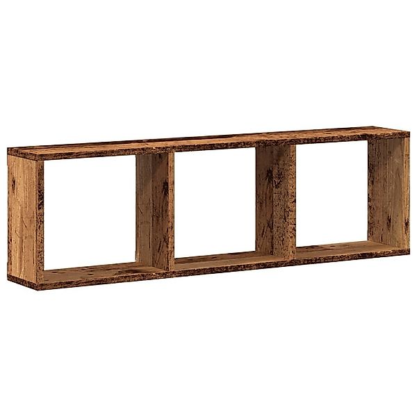 vidaXL Regal Wandschrank 100x16x30 cm Altholz-Optik günstig online kaufen
