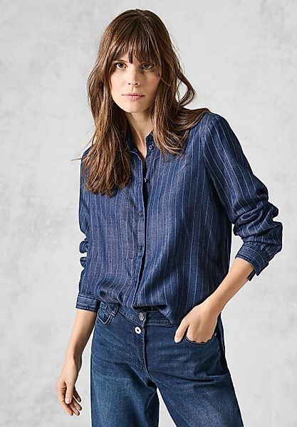 CECIL Jeansbluse im Streifen-Design günstig online kaufen