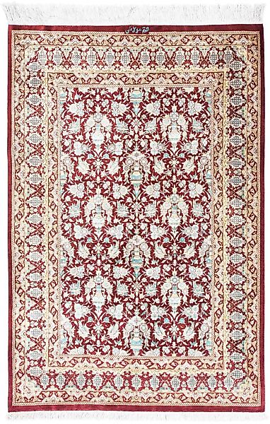 morgenland Orientteppich »Perser - Ghom - 119 x 76 cm - dunkelrot«, rechtec günstig online kaufen