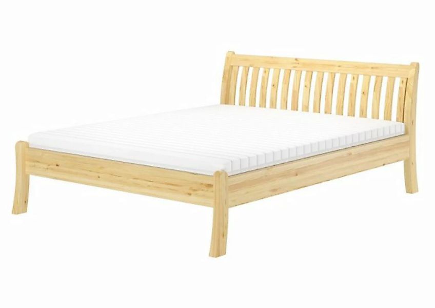 ERST-HOLZ Bett Großes französisches Bett 180x200 cm geschwungene Bauart, Ki günstig online kaufen