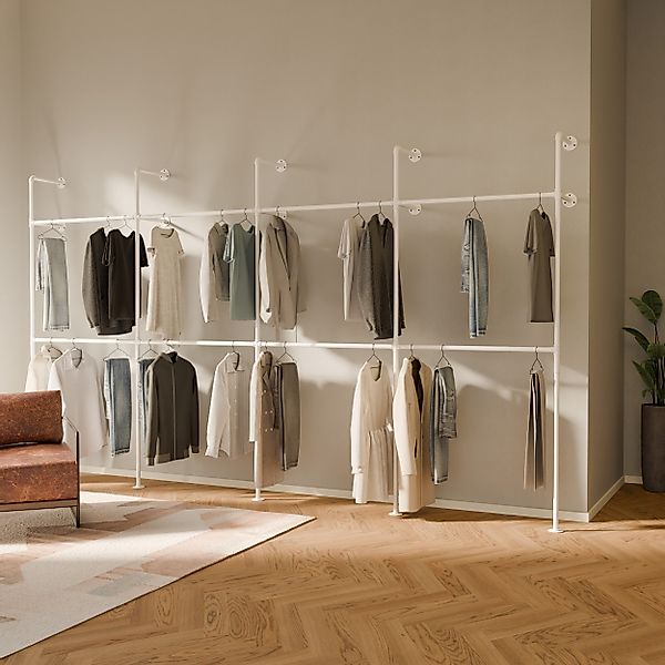 pamo. design Kleiderständer KIM DOUBLE Industrial günstig online kaufen