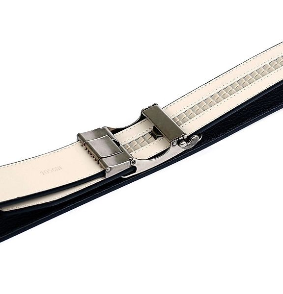 Anthoni Crown Ledergürtel, Prägung in Walross-Optik und tollem Löwen-Emblem günstig online kaufen