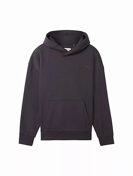 TOM TAILOR Denim Sweatshirt relaxed hoodie with foil print günstig online kaufen