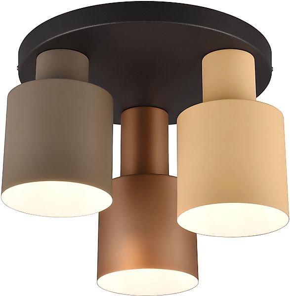TRIO Leuchten Deckenleuchte AGUDO, Deckenlampe Ø30cm günstig online kaufen