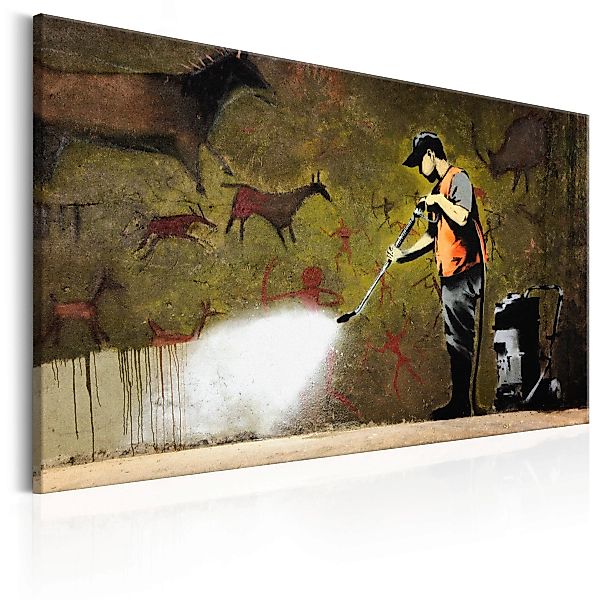 Wandbild - Cave Painting by Banksy günstig online kaufen
