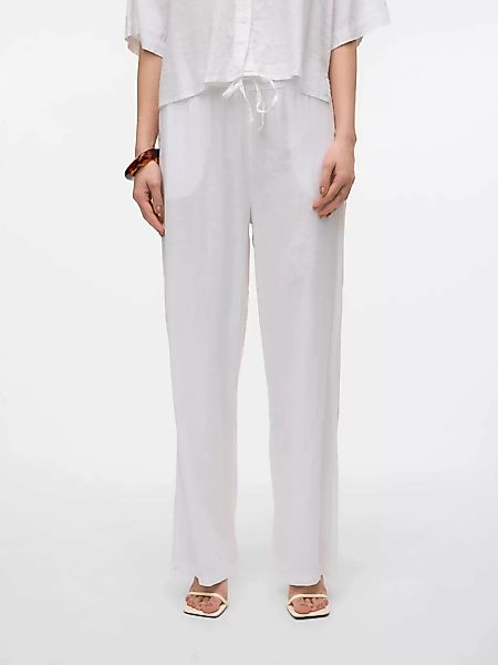 Vero Moda Schlupfhose "VMLINN LINEN PANTS WVN NOOS", Sommerhose, mit Leinen günstig online kaufen