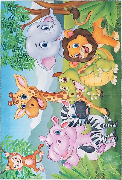 Obsession Kinderteppich "My Torino Kids 239" rechteckig 5 mm Höhe Spieltepp günstig online kaufen