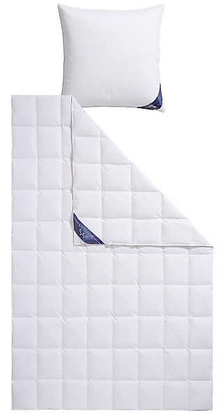 Excellent Daunenbettdecke + 3-Kammer-Kopfkissen Venedig, 2-tlg, günstig online kaufen
