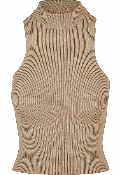 URBAN CLASSICS Tanktop "Urban Classics Damen Ladies Short Rib Knit Turtlene günstig online kaufen