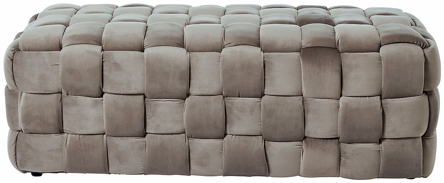 Jahnke Hockerbank "WEB ART L" 1 Stk. tlg. Hocker, Couchtisch, Beistelltisch günstig online kaufen