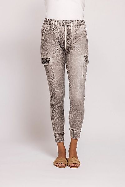 Zhrill Cargohose ZHDAISEY Leoprint mit Leo-Print und Stretch günstig online kaufen