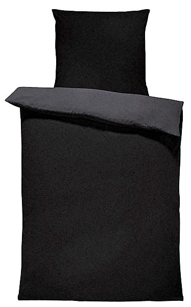 One Home Bettwäsche Doubleface Unifarben, Fleece, 4 teilig, Wende modern, k günstig online kaufen