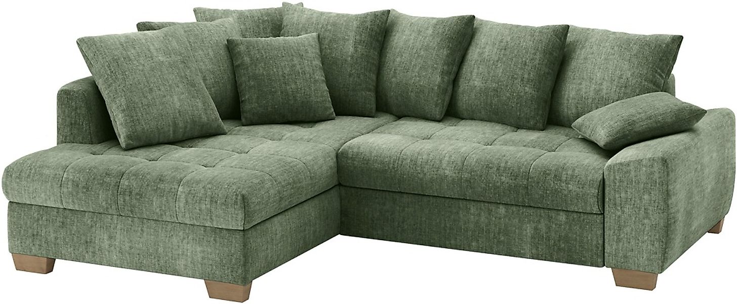 Mr. Couch Ecksofa "Nikita II, L-Form", Wahlweise mit Bettfunktion, Bettkast günstig online kaufen