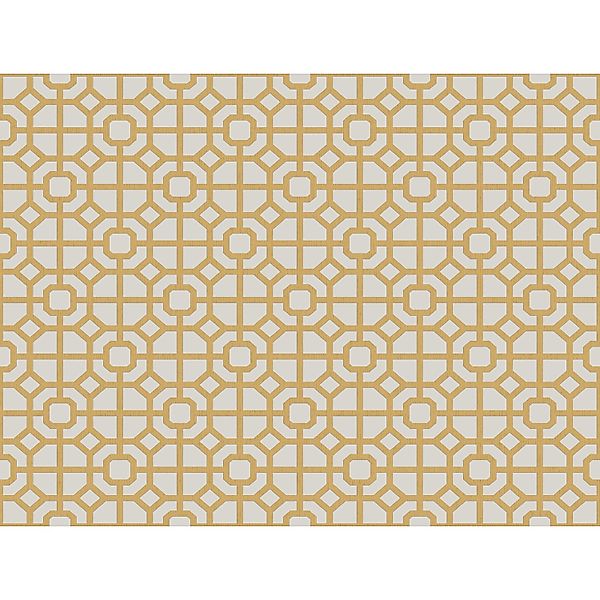Sanders & Sanders Tapete Geometrisches Motiv Gelb 53 Cm X 10 M 640199 günstig online kaufen