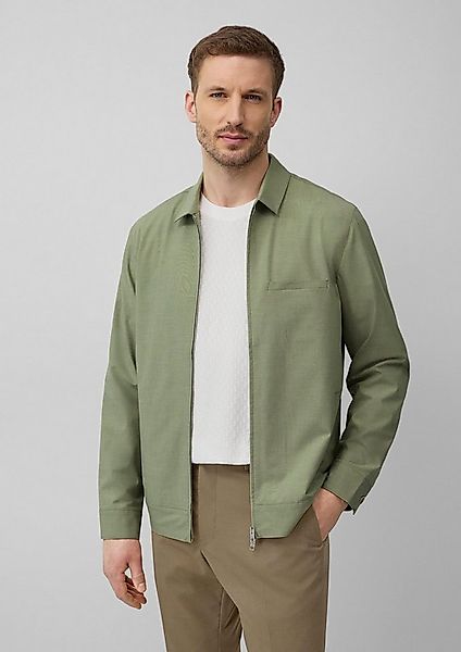 s.Oliver Funktionsjacke Indoor-Jacke s.O PURE: Blouson-Jacke aus meliertem günstig online kaufen