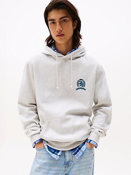 Tommy Jeans Hoodie "TJM WASHED CREST PLAY", regular fit, Sweatshirt, Rücken günstig online kaufen