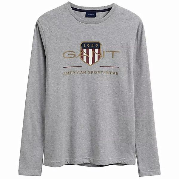 Gant T-Shirt Herren Langarm T-Shirt - ARCHIVE SHIELD LS günstig online kaufen