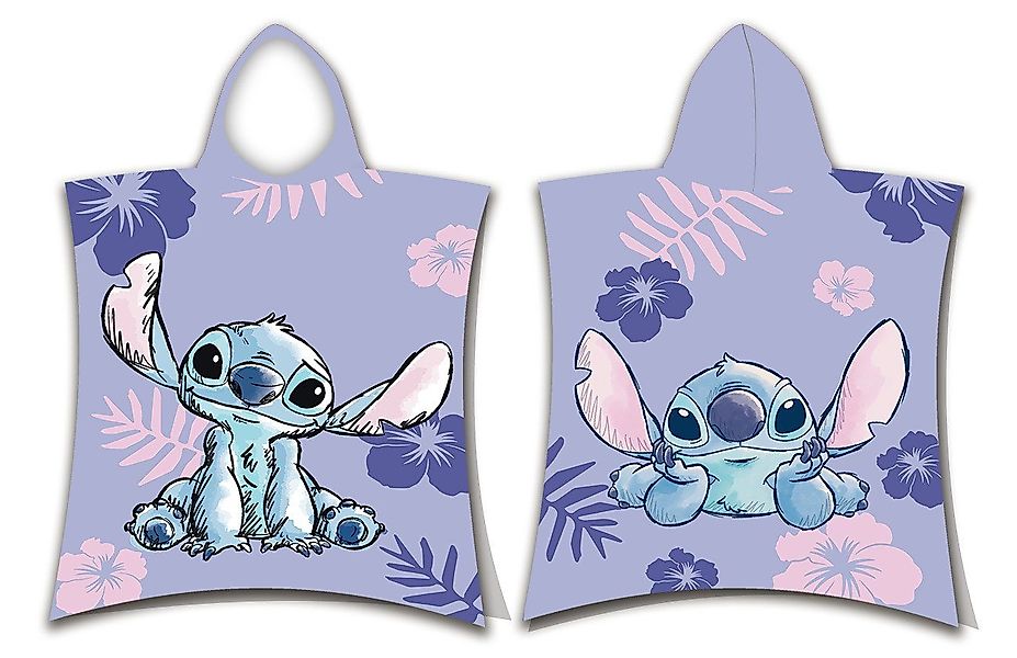 Disney Kapuzenhandtuch Lilo and Stitch Poncho günstig online kaufen