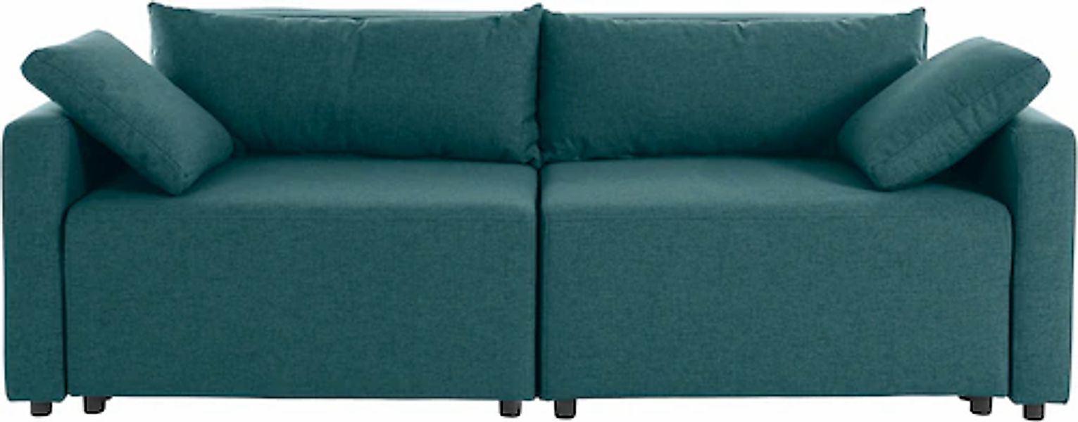 Home affaire 2-Sitzer »Marva 2tlg.« beide Elemente ausziehbar für Bettfunkt günstig online kaufen