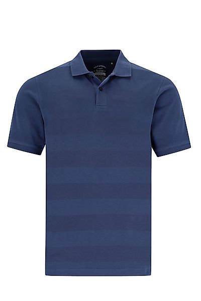 Hajo Poloshirt H Poloshirt Strukturmix admiralsblau günstig online kaufen