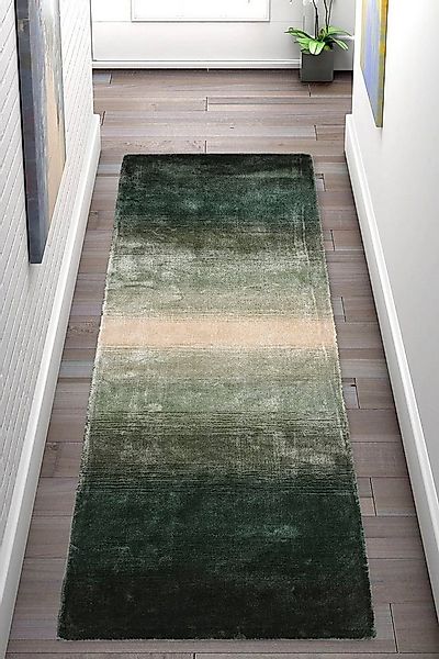 Home affaire Läufer Katalin, handgewebt, Teppiche aus 100% Viskose, farblic günstig online kaufen