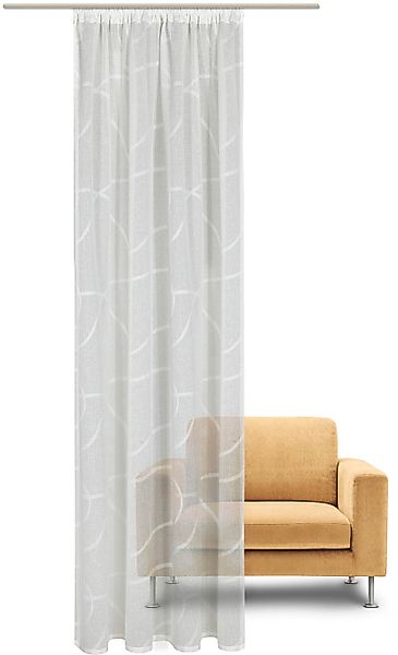 Gerster Gardine "Rika" Kräuselband 1 Stk. tlg. Fertigschal Scherli wirrwarr günstig online kaufen