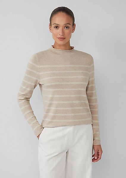 s.Oliver Longpullover Strickpullover Feinstrickpullover aus Viskosemix günstig online kaufen
