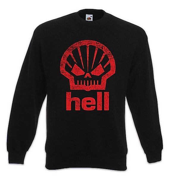 Urban Backwoods Sweatshirt Shell Hell Sweatshirt Tankstelle Hölle Fun Devil günstig online kaufen