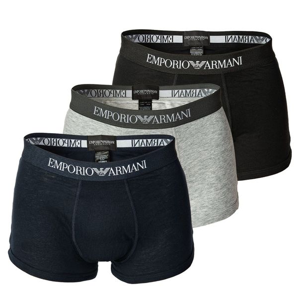 Emporio Armani Trunk Pure Cotton (3-St) günstig online kaufen