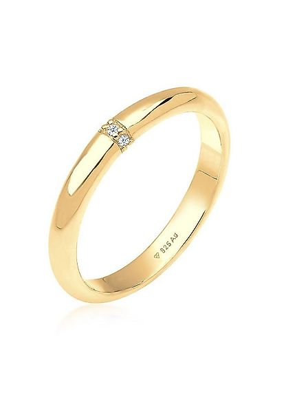 Elli DIAMONDS Verlobungsring Diamant 0.045 ct. Klassik Verlobung 925 Silber günstig online kaufen