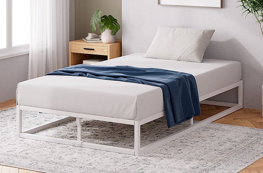 ZINUS Bettgestell Joseph Moderner Design Bettrahmen mit integriertem Holzla günstig online kaufen