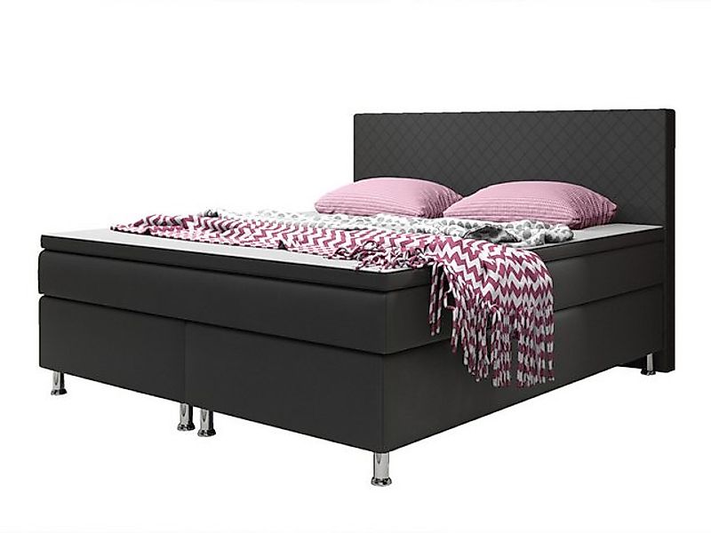 interbed Boxspringbett MADRID 180x200cm Bettkasten mit 7 Zonen Taschenfeder günstig online kaufen