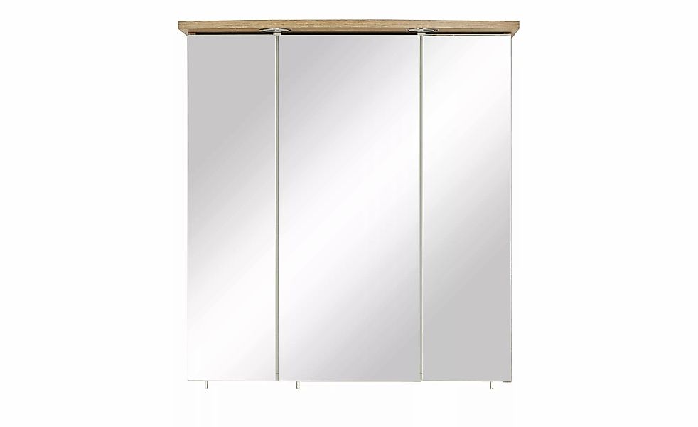 Pelipal Spiegelschrank Quickset 919 Riviera Eiche quer Nachbildung 65 cm günstig online kaufen