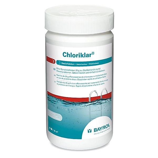 Bayrol Poolpflege Bayrol Chloriklar® 20g Tabs günstig online kaufen