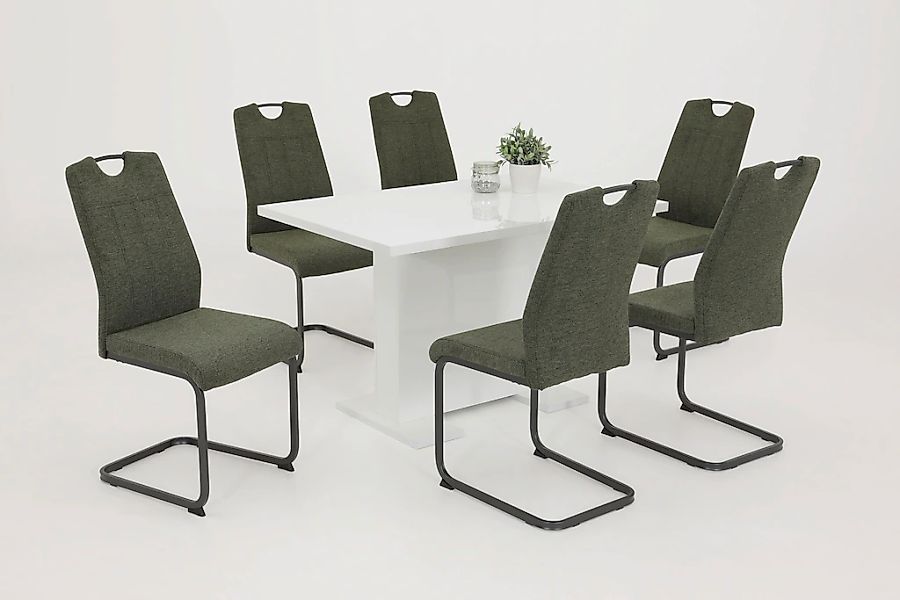 HELA Freischwinger "CHRISTINA", (Set), 1 St., Webstoff, 1, 2 oder 4 Stück, günstig online kaufen