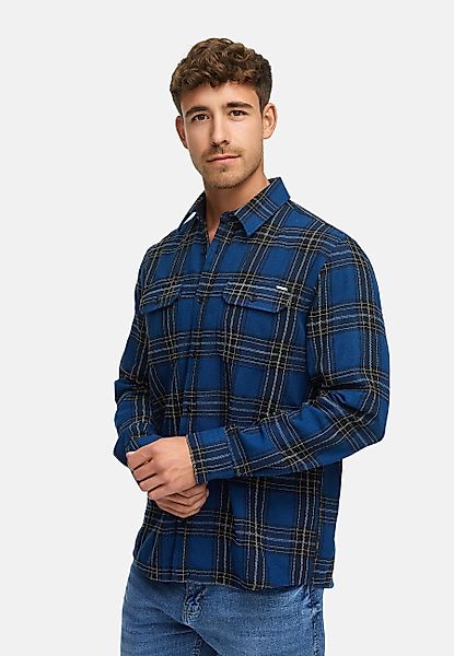 Indicode Langarmhemd Herren INGroff Herrenhemd Langarm günstig online kaufen