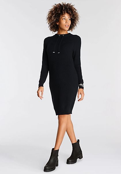 Boysens Strickkleid aus modischem Grobstrick mit Zierkordeln günstig online kaufen