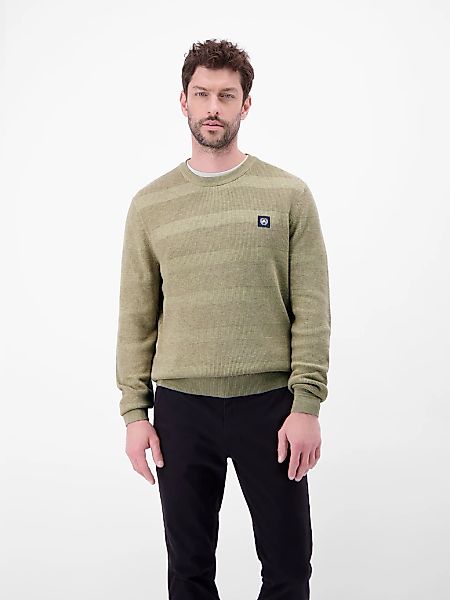 LERROS Strickpullover "Strickpullover für Herren, tonal gestreift" günstig online kaufen